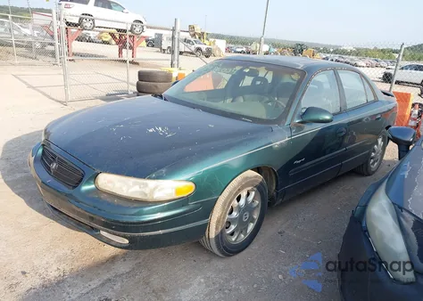 1998 Buick Regal Gs из США, поврежденный, VIN 2G4WF5213W1446664